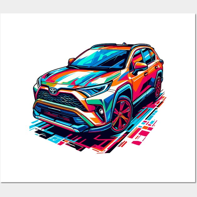 Toyota RAV4 Wall Art by Vehicles-Art